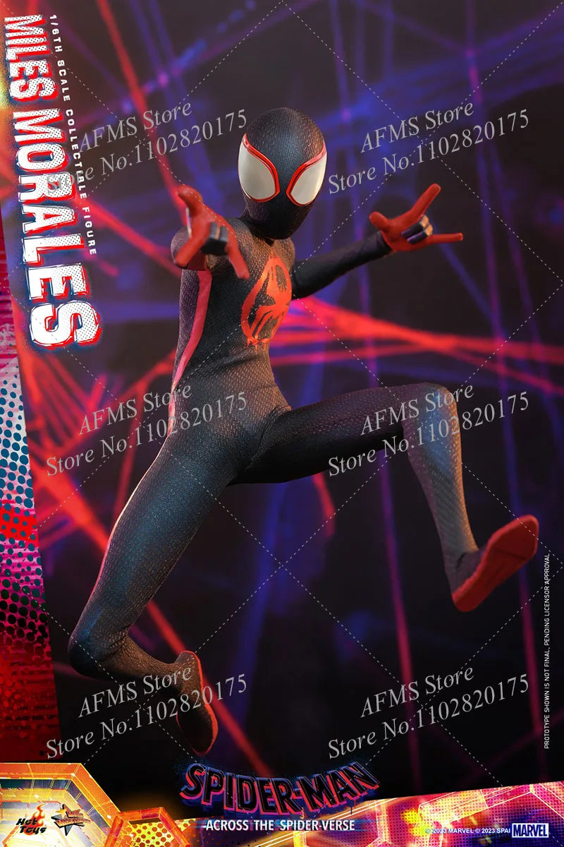 HOTTOYS MMS710 1/6 Scale Collectible Figure Miles Morales Ultimate Spider-Man Full Set 12" Men Soldier Action Figure Model