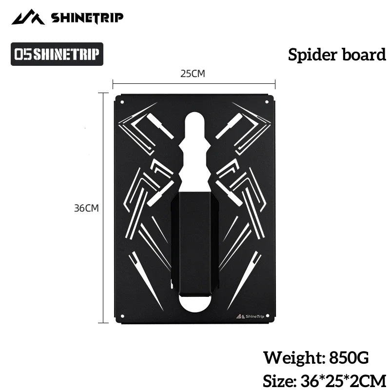ShineTrip 05 Series IGT Tischplatte Frei kombinierbarer Tischteller Klapptisch taktisches Zubehör Camping BBQ Tische Bretter