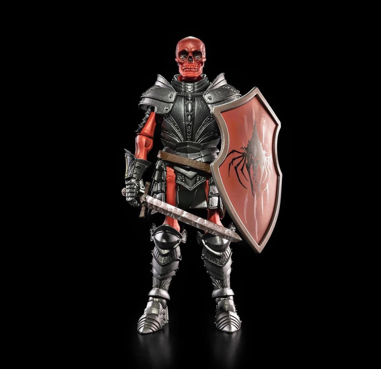 In Stock Four Horsemen Mythic Legions All-Sta Wave 6 Series Axe Red Skull Milk White Knight Articulated Action Figure Model Toys