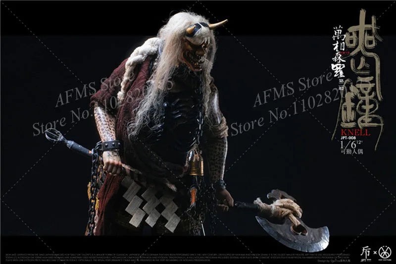JPT X POP COSTUME JPT-008 1/6 Scale Collectible Figure Japanese Samurai Prajna Full Set 12" Men Soldier Action Figure Body