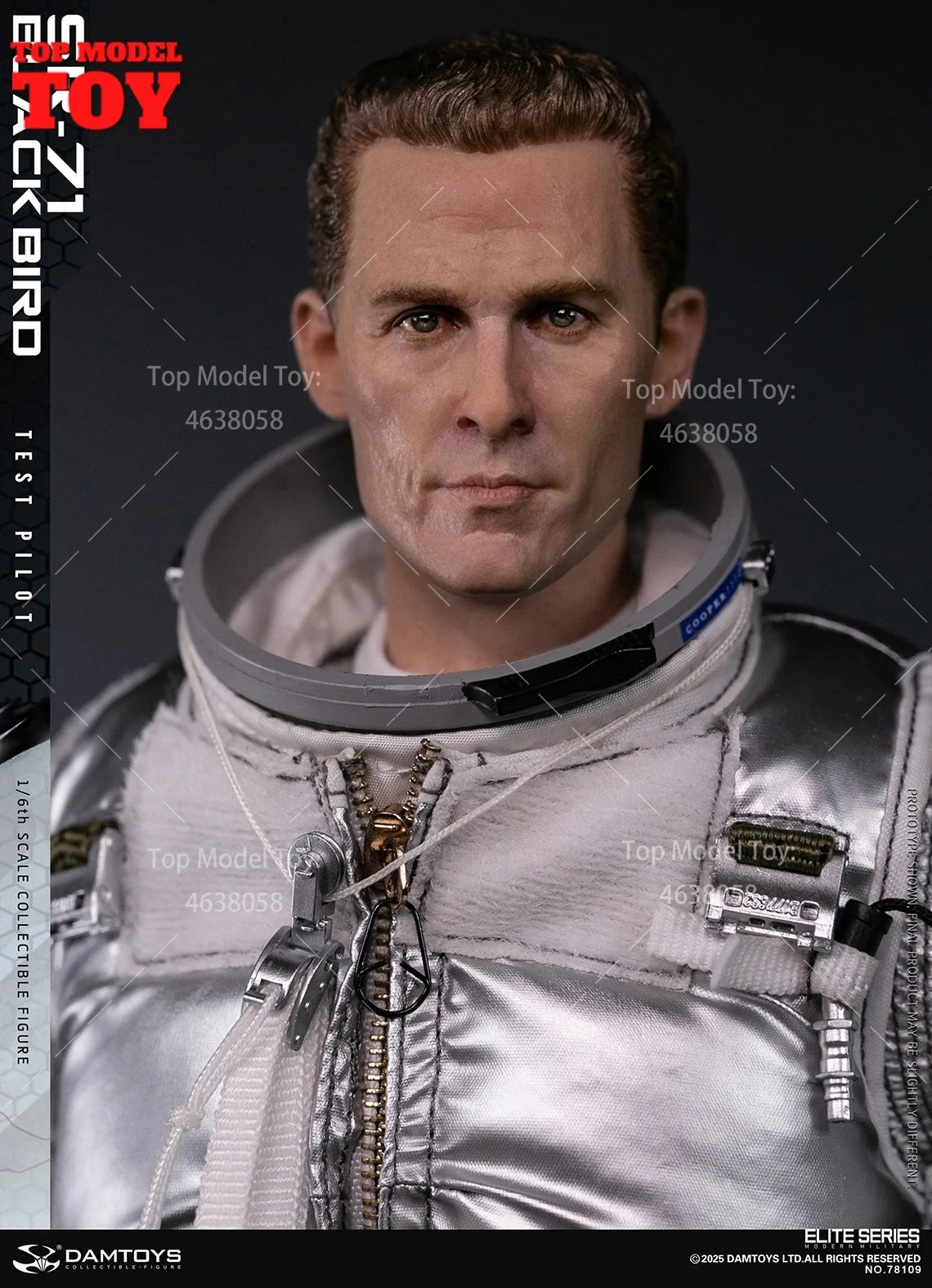DAMTOYS SR-71 78109 U-2 78110 1/6 Scale Pilot Test Pilot Action Figure Dolls 12'' Male Soldier Full Set Model Collectible Toy