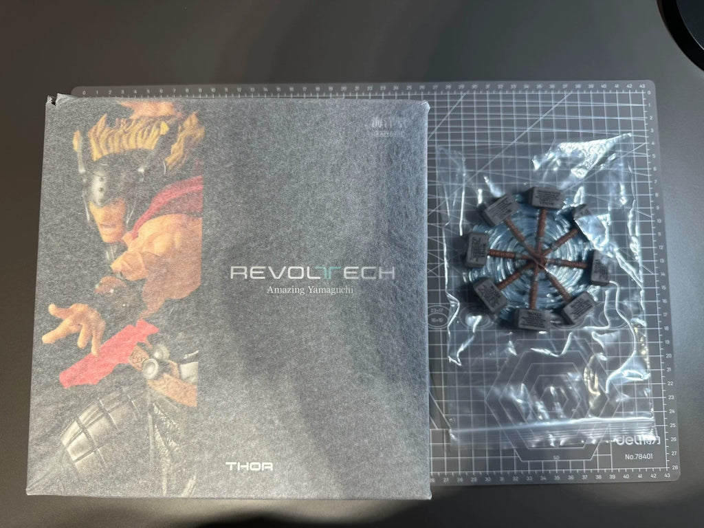 【In Stock】Kaiyodo Yamaguchi Revoltech Marvel Thor Action Figure Anime Model Trendy Toys Desktop Doll Collectibles Gift Figure