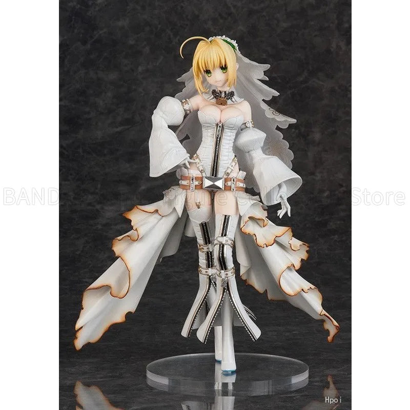 In Stock Original Fate/Grand Order Nero Claudius Bride Ver Anime Humanoid Toys Gifts Decoration Collection