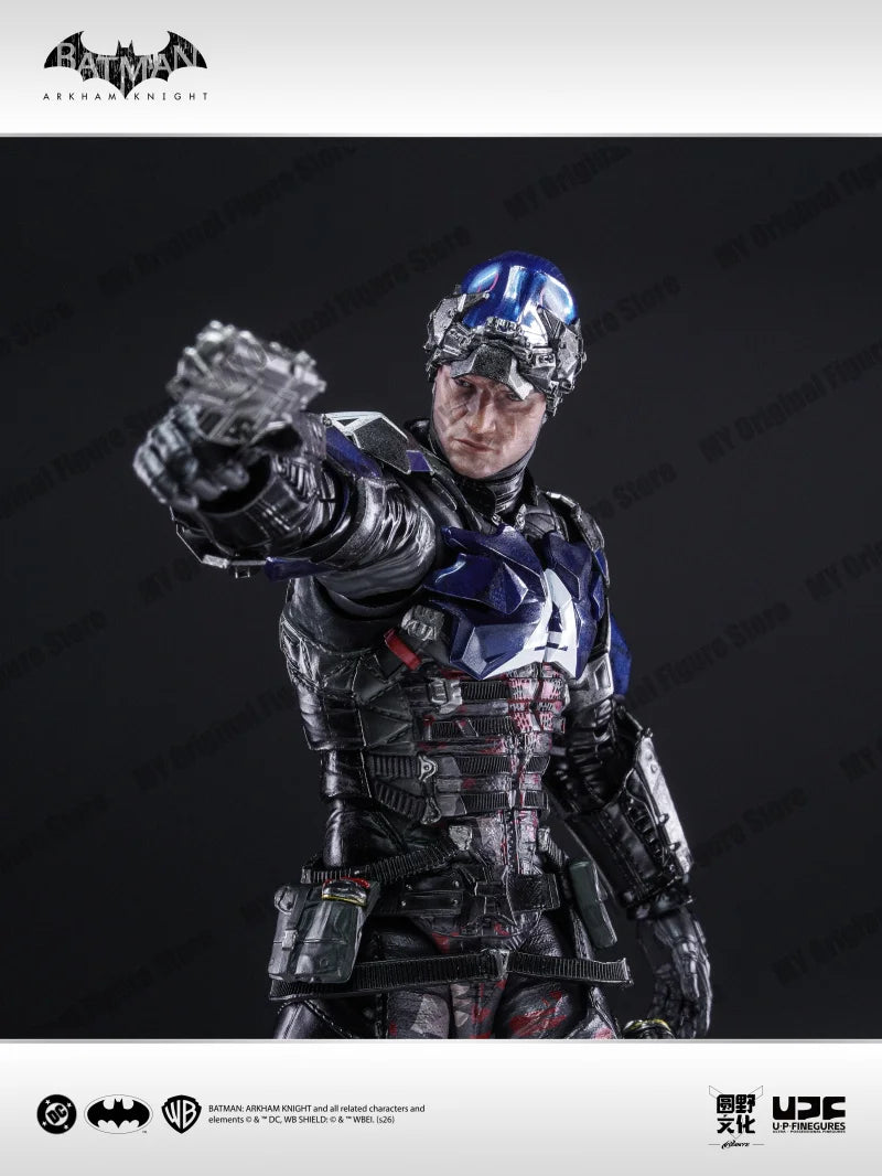 NEW LPZZ Batman Arkham Knight U-P-Finegures Batman Action Figure 1/12 Model Collection Toys Kid Gift