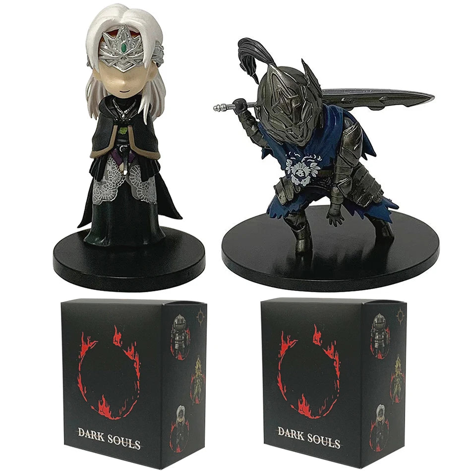 HOT Q version Dark Souls Anime Action Figure Solaire Artorias Ornstein Fire Keeper Doll Anime Figurine Model Toys for Boy Gifts