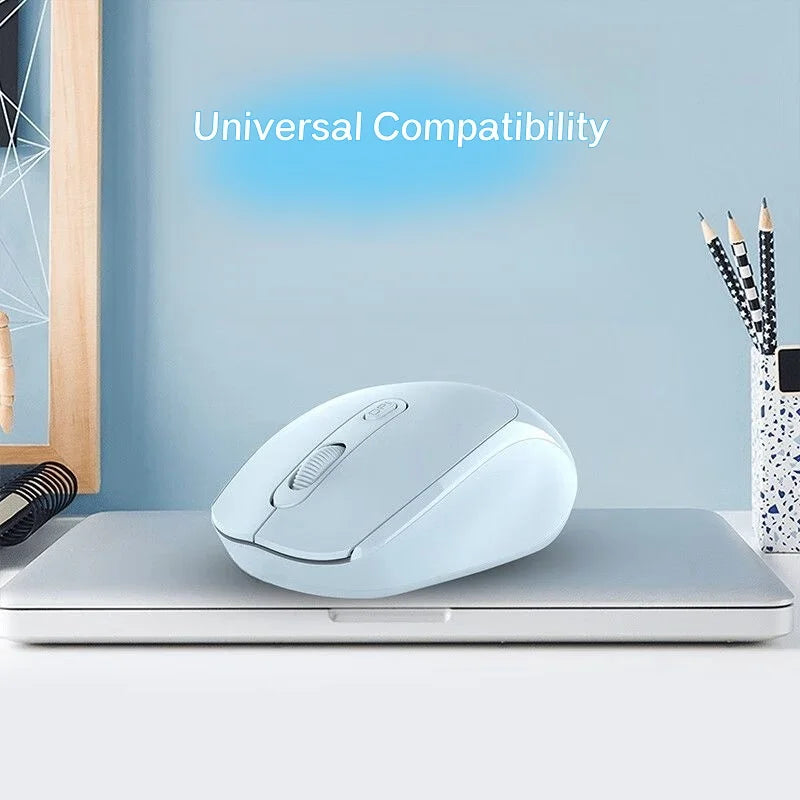 Dual Modus Drahtlose Maus Bluetooth-kompatibel 2,4G Batterie Optical Stille Maus 1600 DPI Für MacBook Laptop PC Spiel Büro