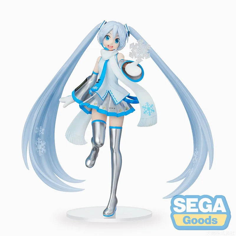 В наличност FuRyu SEGA TAiTO Hatsune Miku PVC серия Hatsune Miku кукла 14-18CM аниме екшън фигурки модел колекция играчка