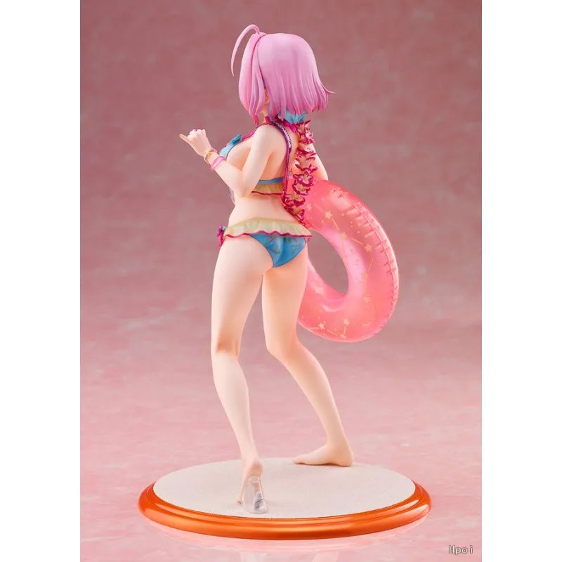 Original WAVE Dream Tech THE IDOLM STER Cinderella Girls Yumemi Riamu Swimsuit Marketing Ver. Scale 1/7 Toys Gifts Models Figure