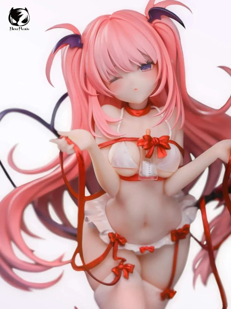 Original Bear Panda Succubus Lulumu Tamano Kedama Judai 25cm Chasing Eyes Action Figure Model Toys Collectible Desktop Ornament