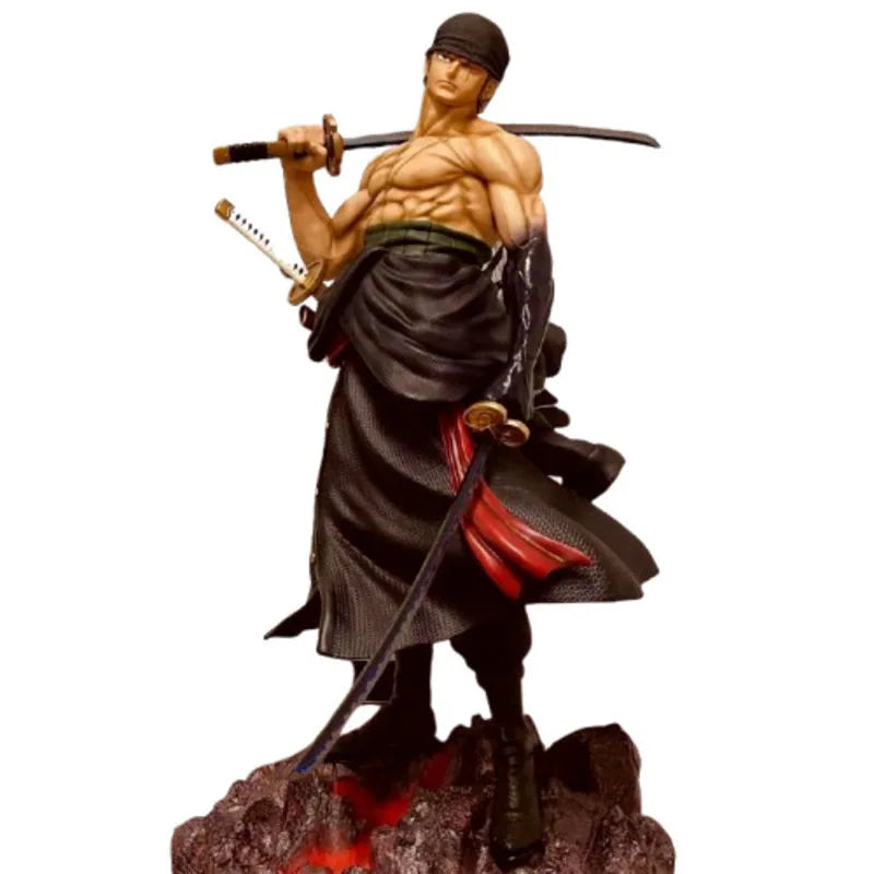 ONE PIECE Аниме Фигурка Модел GK Roronoa Zoro Екшън Фигурки 70CM PVC Статуя Колекция Играчка