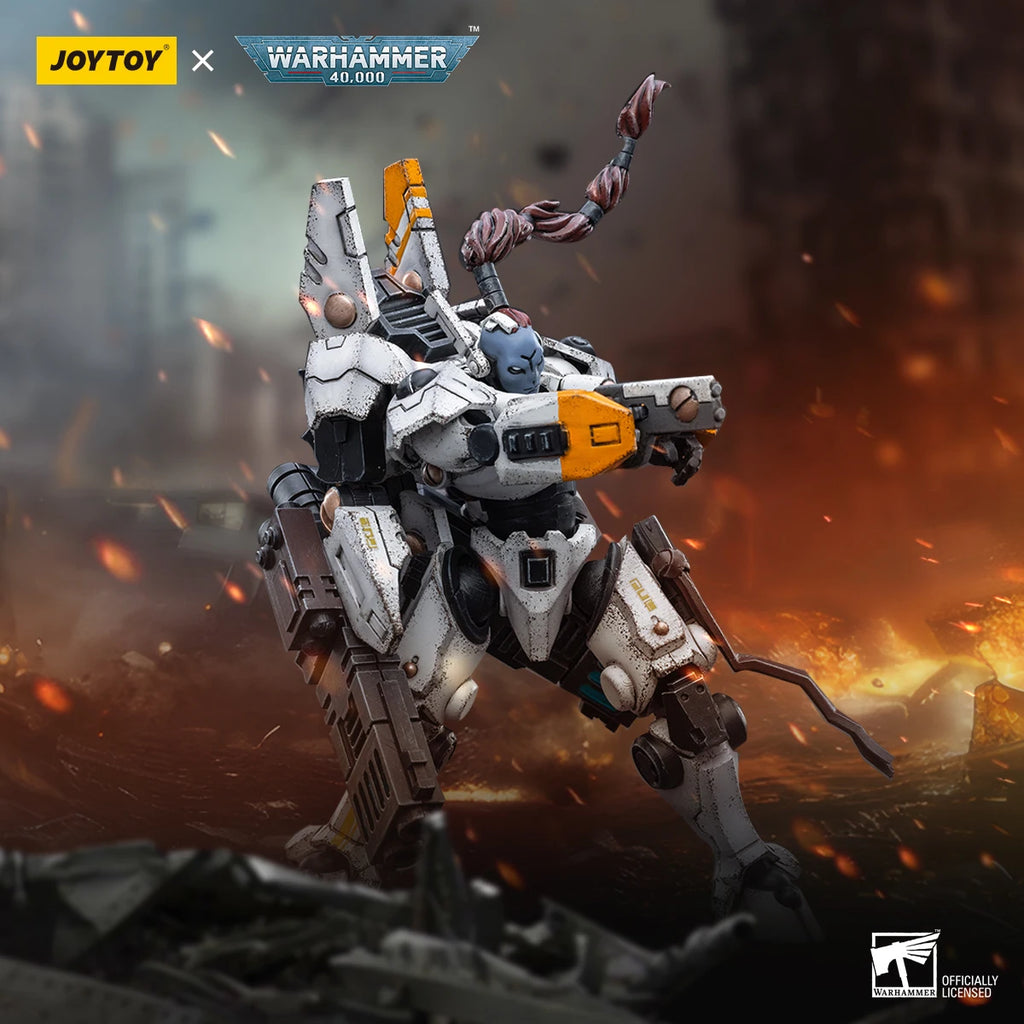 JOYTOY Warhammer 40k T'au Empire Commander Shadowsun Action Figures Original Collection Doll Decoration Gift Garage Model