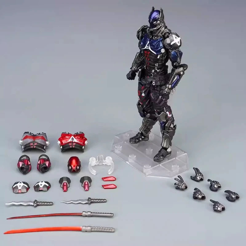 Yamaguchi Style Articulated Batman Arkham Knight Red Hood Action Figure Collectible Model With Replaceable Accessories For Adult