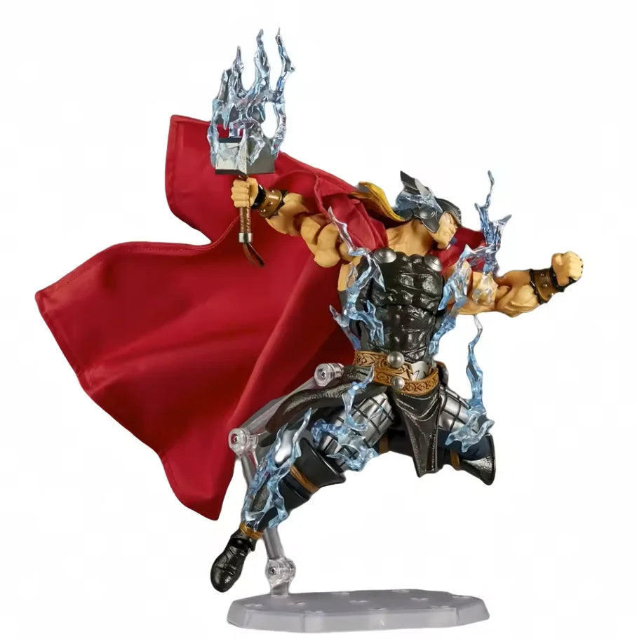 Hot Thor The Second Batch Thor Kaiyodo Amazing Yamaguchi Revoltech Thor Anime Action Figure Action Figures Toys Gift In Stock