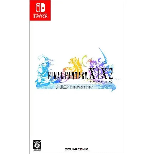 Final Fantasy X X-2 HD Remaster for Nintendo Switch - Japanese Import, New Sealed - Role-Playing Game (RPG), CE Certified, Spanish Language, Ages 12-15 - Popular Switch Game