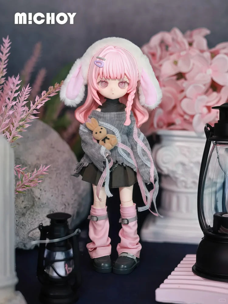 Michoy Apocalypse Prologue 1/12 Bjd Series Blind Box Kawaii Action Doll Figure Desktop Ornament Toys Trend Exquisite Girl'S Gift
