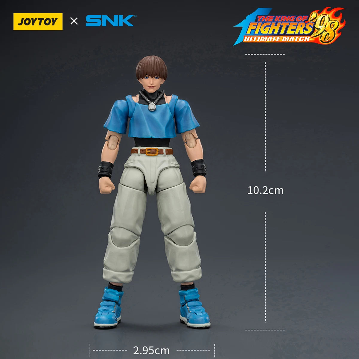 JOYTOY SNK KOF'98UM Action Figure 1/18 Orochi Team Yashiro Nanakase/Shermie/Chris Articulated Joints Figurine Model Surprise Toy