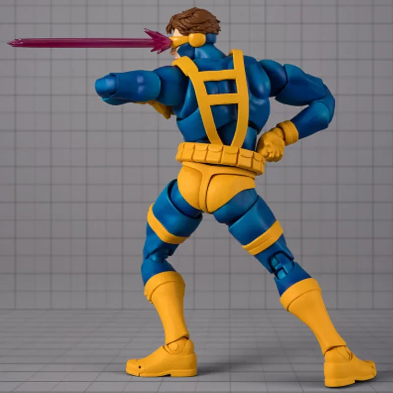 In Stock Genuine Bandai Marvel Model Kit SHF Cyclops Gamerverse Anime Action Figure Collection Finished Model Boys Toys Gifts