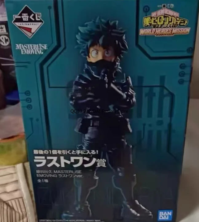 Original My Hero Academia Katsuki Bakugou Midoriya Izuku Todoroki Shoto STEALTH SUIT Ver.world Heroer'mission Figure Model Gift