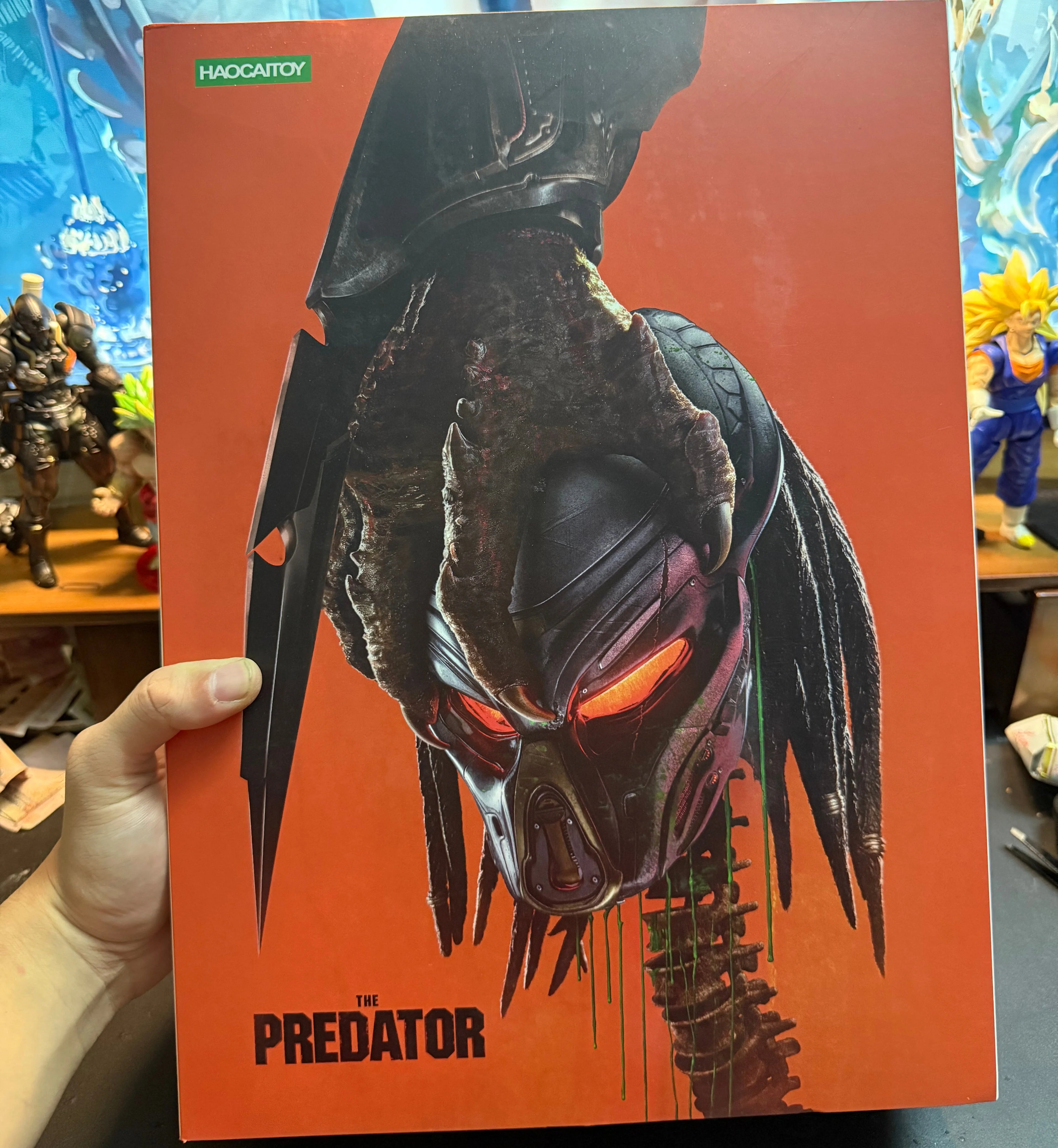 HC Predator 2018 Edition Scar Hunter Fugitive  Action Figure Model desktop decoration Collectible Gift toy