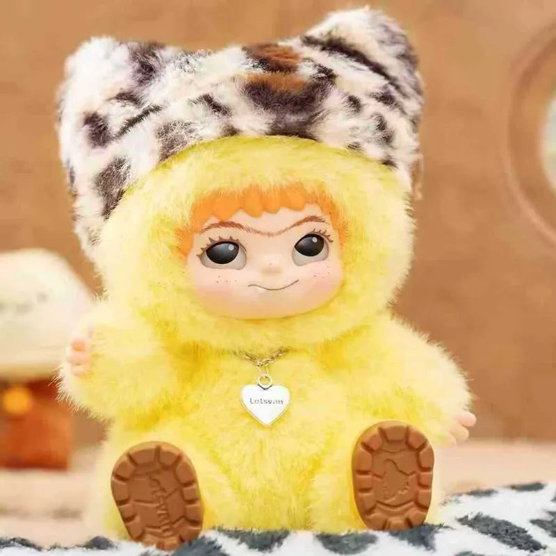 Wakuku Blind Box Mao Mao Chaoqu Party Series Generation Hand-made Wow Cool Fox Rabbit-free plush Wow Kuku blind box toys