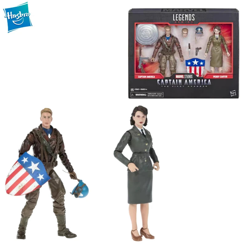 New Original Hasbro Marvel Legends Series Captain America PEGGY CARTER Action Figures Toys Collection Models