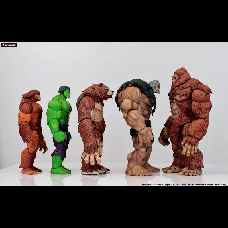 【Ready Stock】 Original LC Studio Yeti Bigfoot Skookum Figure Model Toy Toy Gift Collection