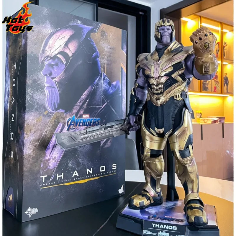 In Stock Genuine Hottoys Ht Marvel Mms529 Avengers 4 Thanos 3.0 Action Figure Collected Surprise Birthday Model Toys Gift