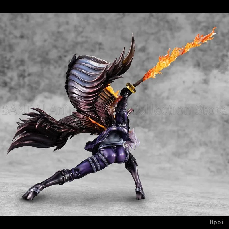 Original MegaHouse P.O.P ONE PIECE “WA-MAXIMUM” The Pirate Group of Hundreds of Beasts KING Anime Characters Model Statue
