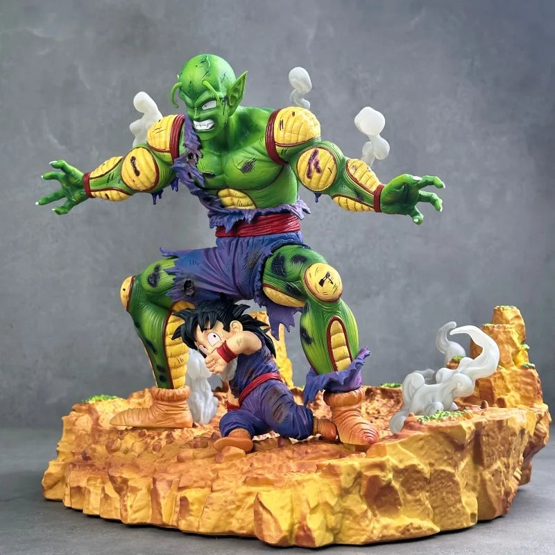 Dragon Ball Rival Battle Piccolo Protecting Gohan Scene Anime GK Figure Model Trendy Collectible Statue Decor Gift