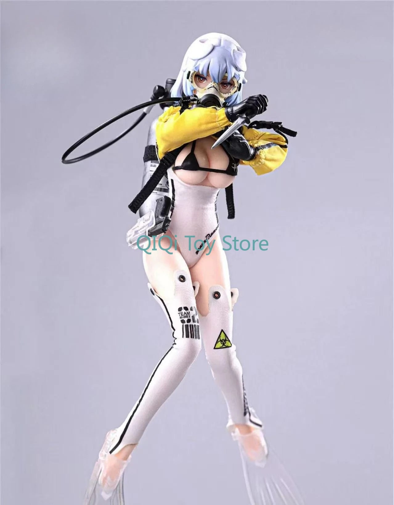In Stock  1/12 The Second Bullet of The Age of God Kraken SE002 Diving Girl Movable
