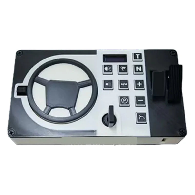 Euro Truck Simulator 2 Force Feedback Game Steering Wheel Steering Wheel Pedals Support 15 Customizable Buttons For PC Game