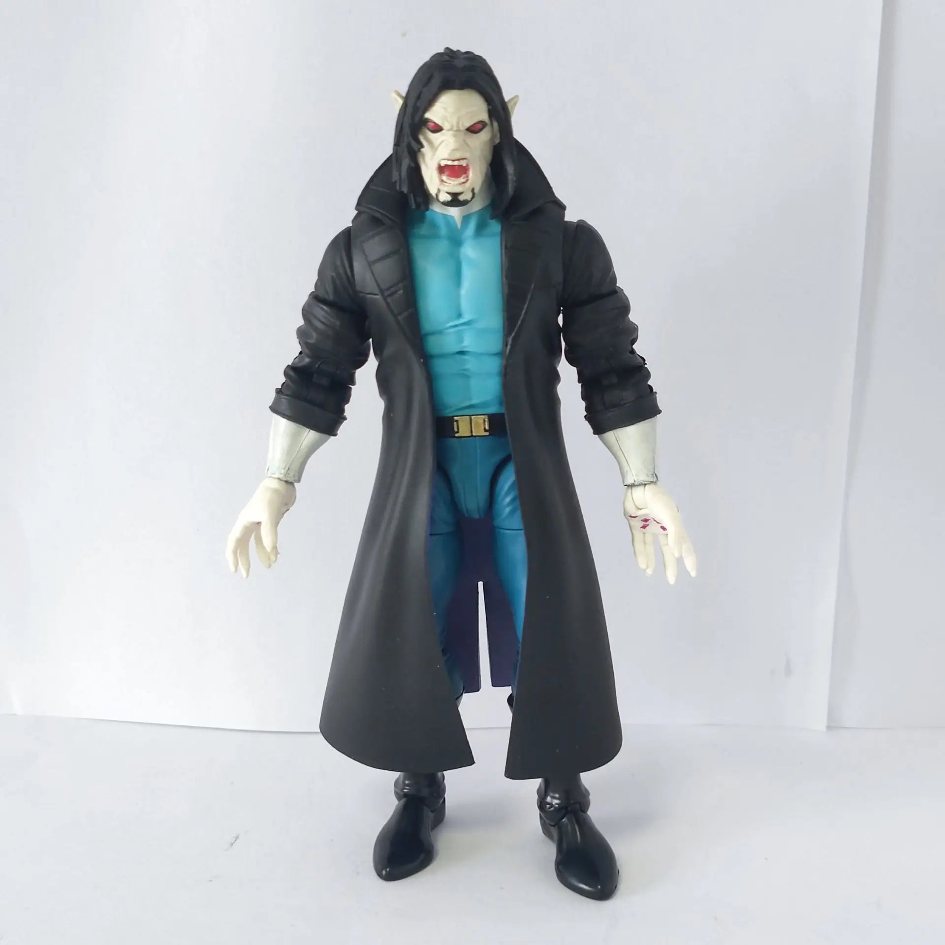 Marvel Legends VHS Morbius With Not Original Wrong Head 6" Loose Action Figure