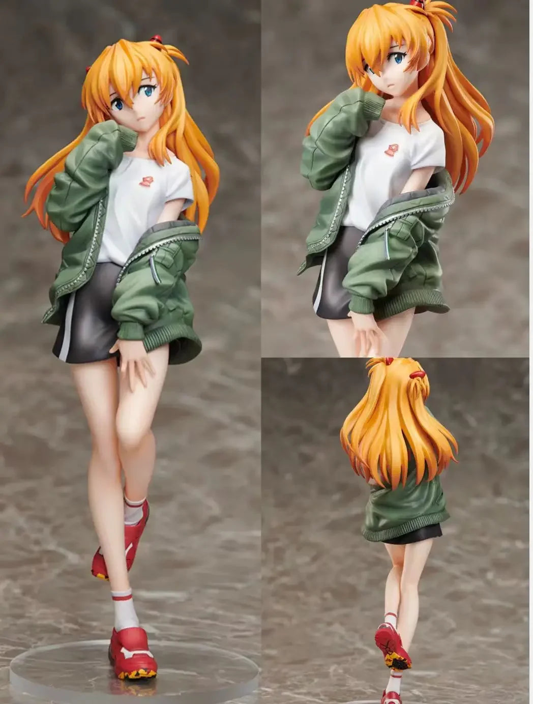 Hobby Max 25CM EVANGELION Soryu Asuka Langrey Ver RADIO EVA 1/7 Character Model Toy Gift Collection Anime Figure Model Toy