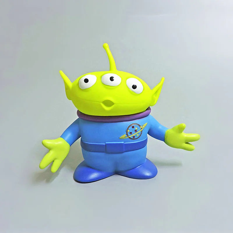15cm Disney Toy Story Woody Buzzlightyear Green Alien Doll Figure Anime Decorative Collection Toy Model Children's Gift