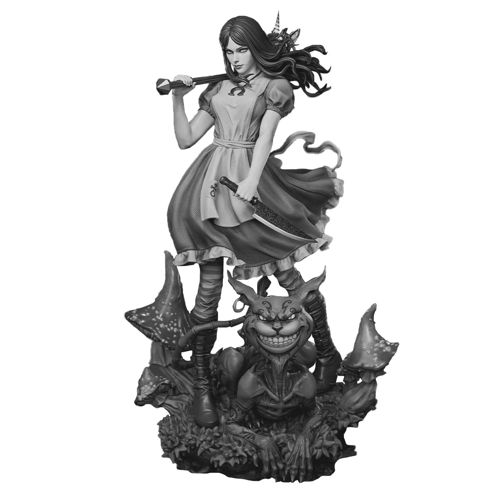 1:18 High-Detail Elara Wonderveil Anime Figures | 3D Resin Miniature | Unpainted Crystal Sprite Model Kit (A1135)
