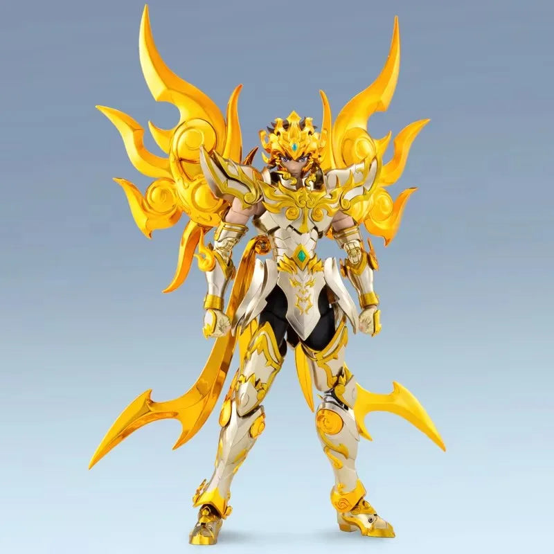 Toypoint/TP Saint Seiya Myth Cloth EXM Leo Aiolia God SOG And Totem/Object Gold Knights of the Zodiac Action Figure In Stock