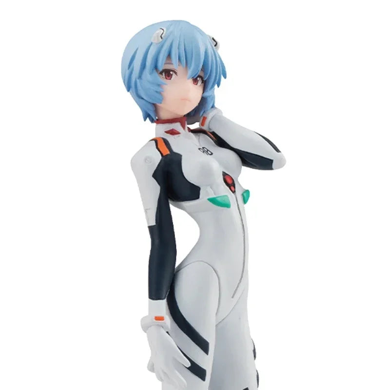 Anime EVA Asuka Langley Soryu Ayanami Rei Figure Toy Model Collection Gift Desktop Decoration PVC Material Doll Ornaments