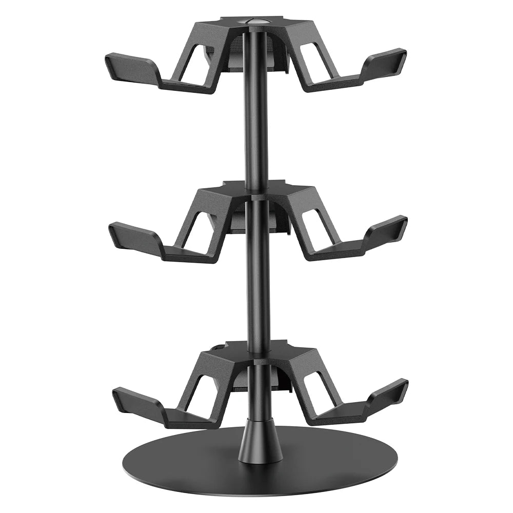Controller Holder Stand 3 Tiers & 4Tiers Rotatable Gaming Headset Stand Compatible with Xbox PS5 PS4 Switch Pro Headphone Holder