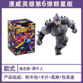 BLOKEES Spider-Verse Spiderman Action Figure Galaxy Version 6 Punk Spider Man Anime Figure Collection Model Ornament Toys Gift