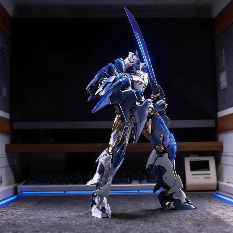 【IN STOCK】XIAOT BURNING STEEL HEAVY INDUSTRY DP ESCORT AGENCY PROJECT 01 LING YAO MG 1/100 anime doll Assembly Mecha Model