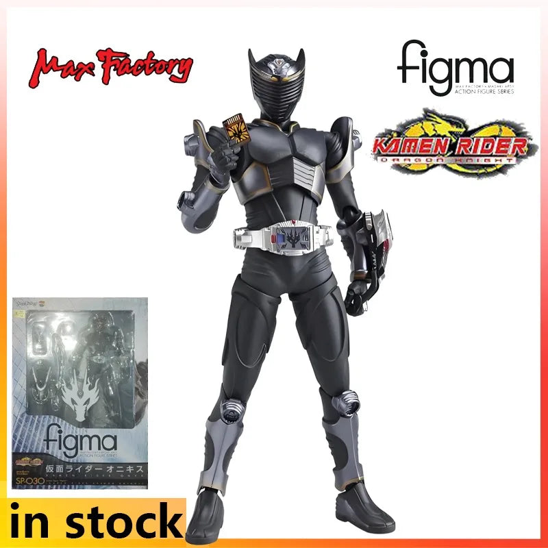Max Figma Finished Product Movable Exquisite Doll Kamen Rider Dragon Rider Anime Action Figure Toys Model Festival Gift for Boys