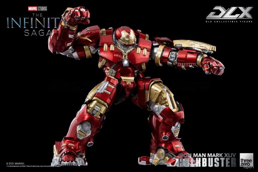 【MT】threezero Marvel 3Z0248 DLX The Infinity Saga Iron Man Mark 44 HulkBuster Action Figure Model Toy