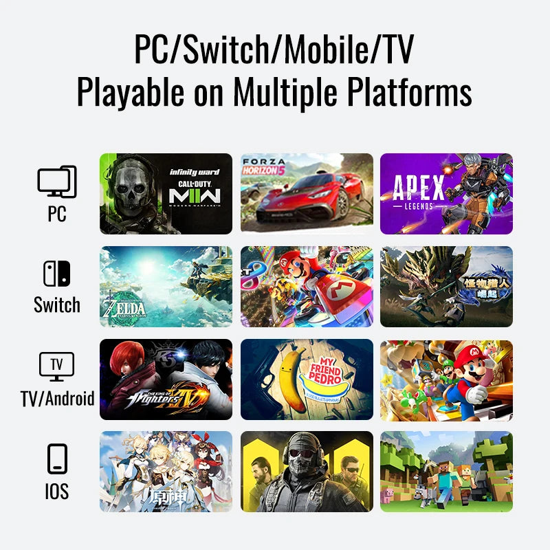 Flydigi Vader 4 Pro Gaming Controller With Hall Rocker Athletic Vibrate Trigger Switch 1000Hz Gamepad For Mobile Switch TV PC