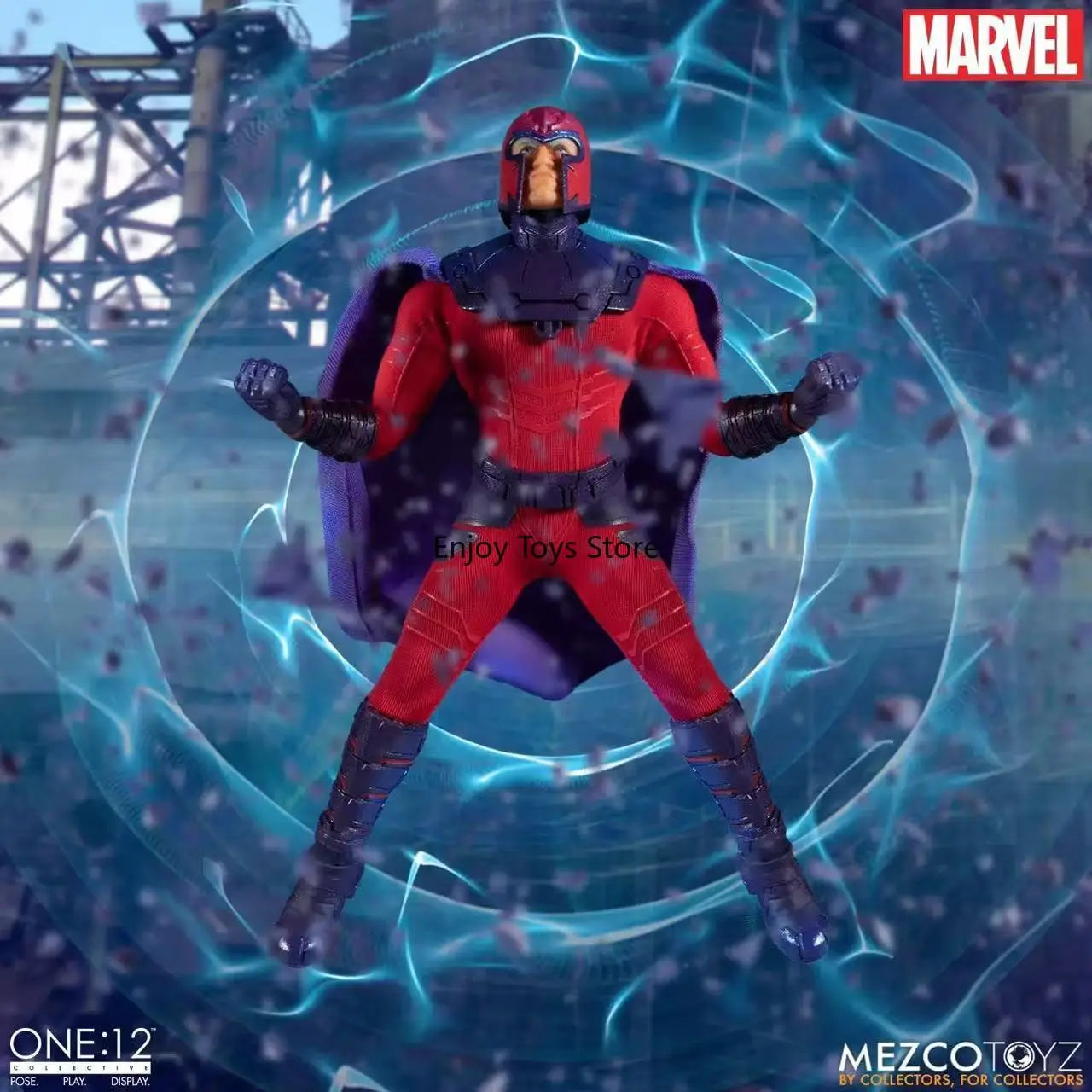 In Stock: Mezco Magneto (X-Men), 6-Inch Articulated Figure (1/12 Scale)