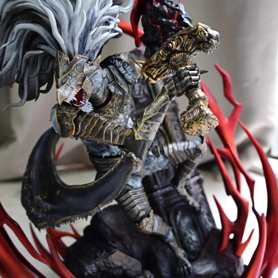 40cm Maliketh The Black Blade Eldennn Game Ring Peripheral Childhood Model Doll Figure Toy Collections Ornament Decorations Boy