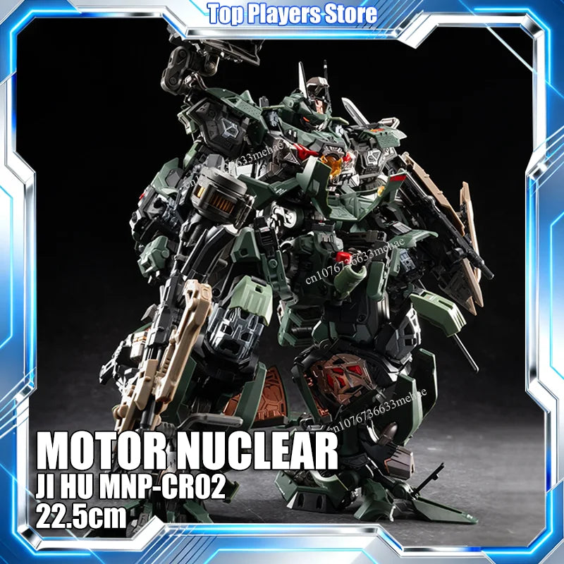 In Stock MOTOR NUCLEAR MNP-CR02 JI HU Toys Assembly Model Kit Mecha Action Figures Model Kits Robot Gift
