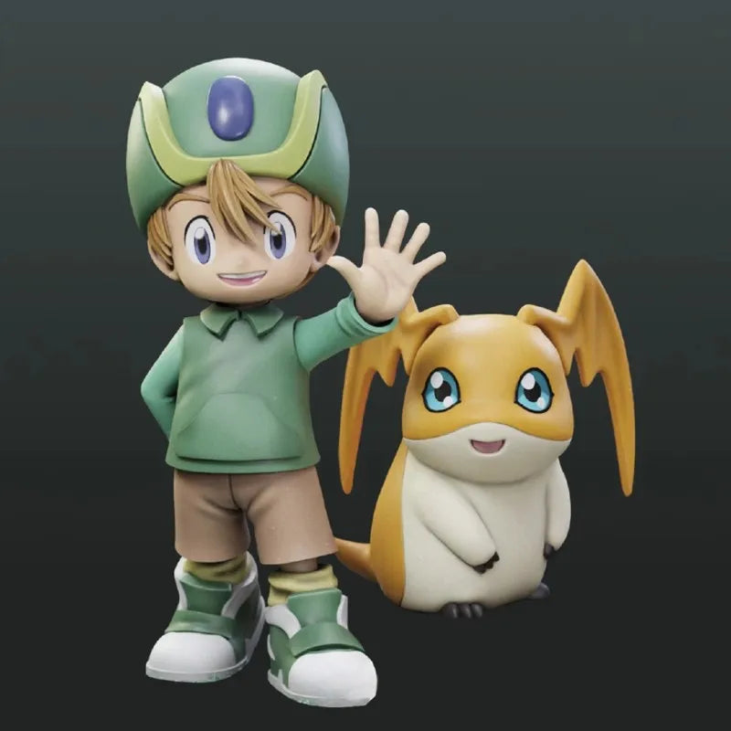 Anime Digimon Adventure Series Character Set Taiyi Ancient Beast Action Doll Pvc Collection Model Toy Cartoon Doll Gift