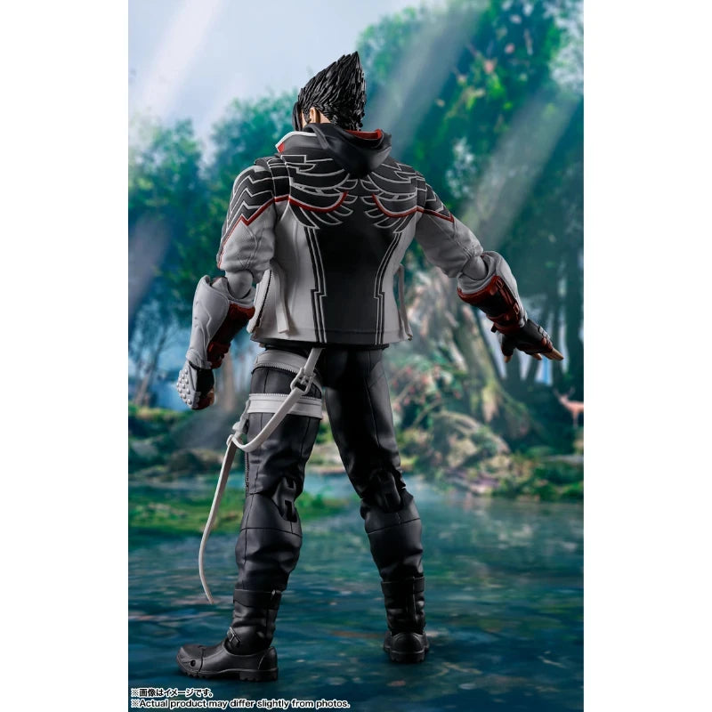 Original In Stock Bandai S.H.Figuarts SHF Tekken 8 Jin Kazama Animation Action Figure Toy Gift Model Collection Hobby