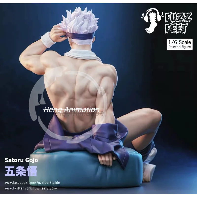 Pre-sale: Fuzzfeet Satoru Gojo Limited Edition Statue, Sexy, Trendy and Cool, Ornament, Collection