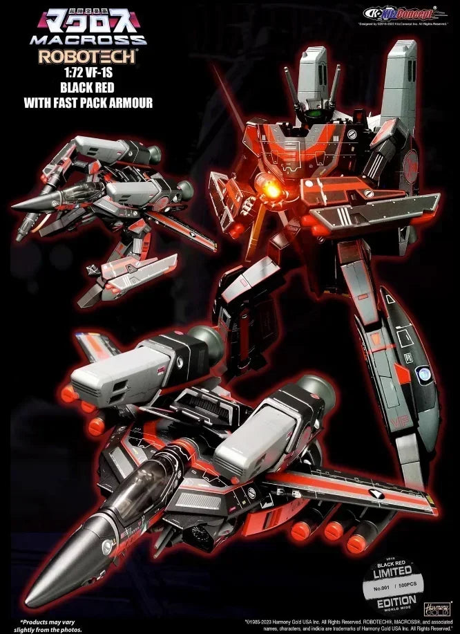 Add in-stock items to favoritesKitzConcept Macross Robotech VF-1S VF1S Limited Edition with Super Space Parts KIT Luminous LED A
